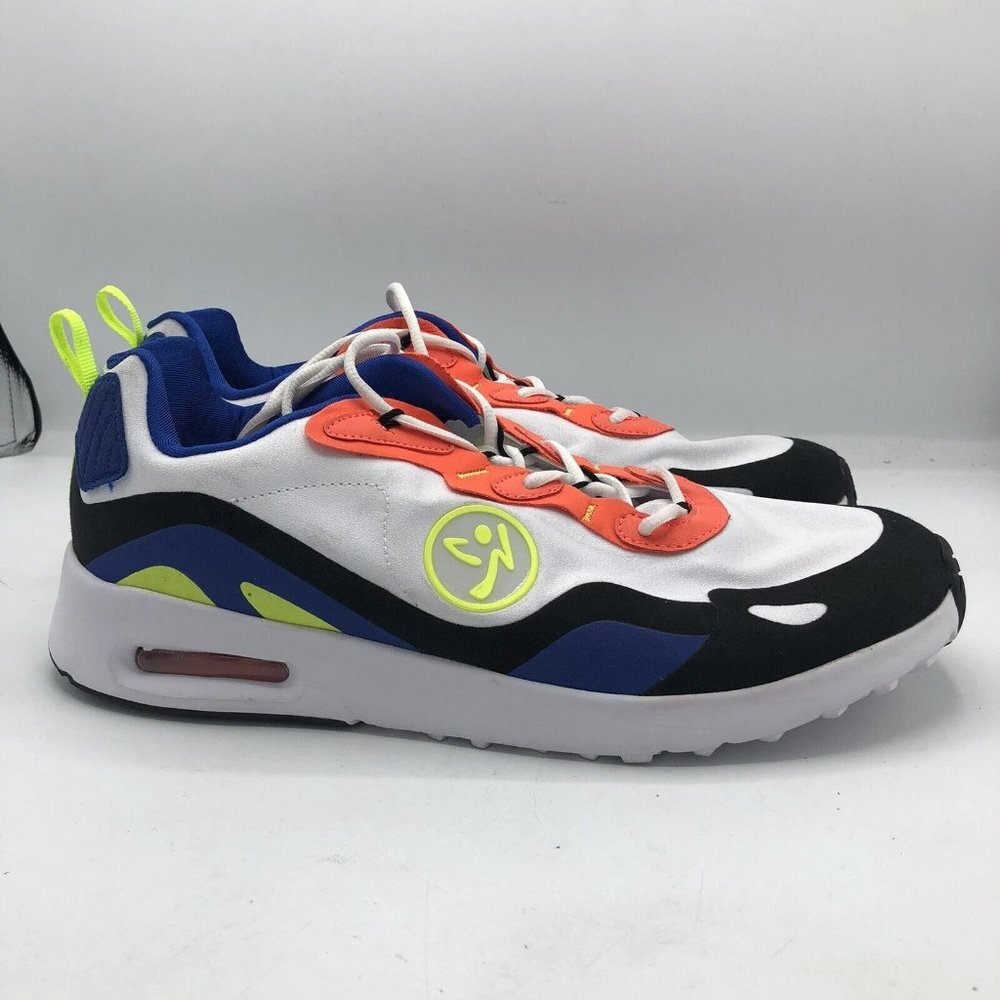 Zumba Air Lo Dance Workout Women's White Multicolor A1F00175-12 Size 12 - Picture 3 of 5
